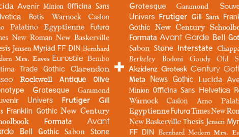 font-combinations